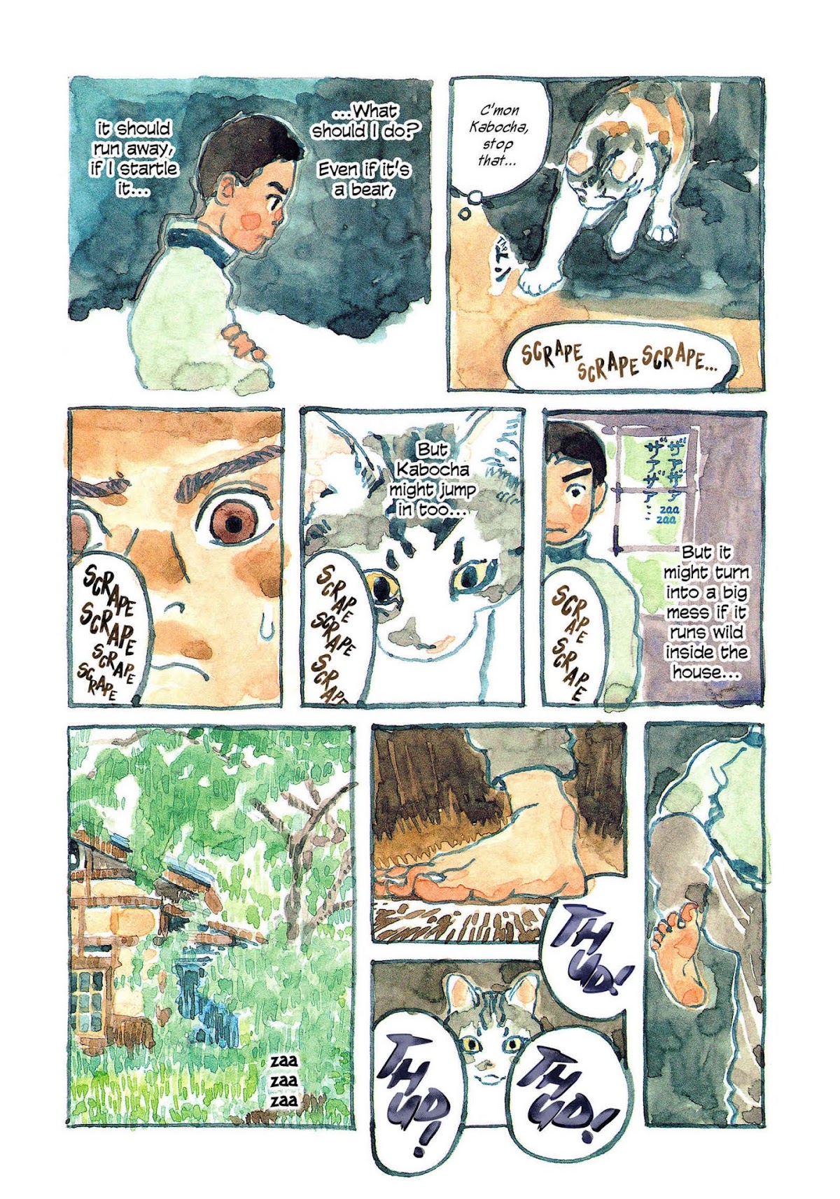 Kabocha no Bouken Chapter 1 page 8 - Chapter 1: Visitor in the Rain