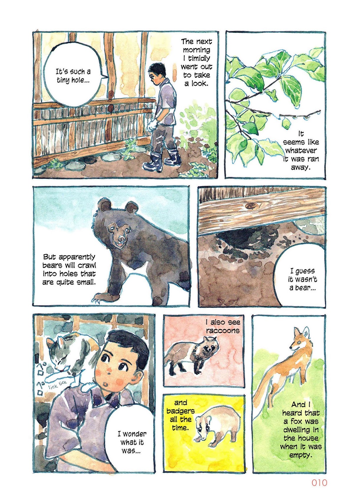 Kabocha no Bouken Chapter 1 page 9 - Chapter 1: Visitor in the Rain
