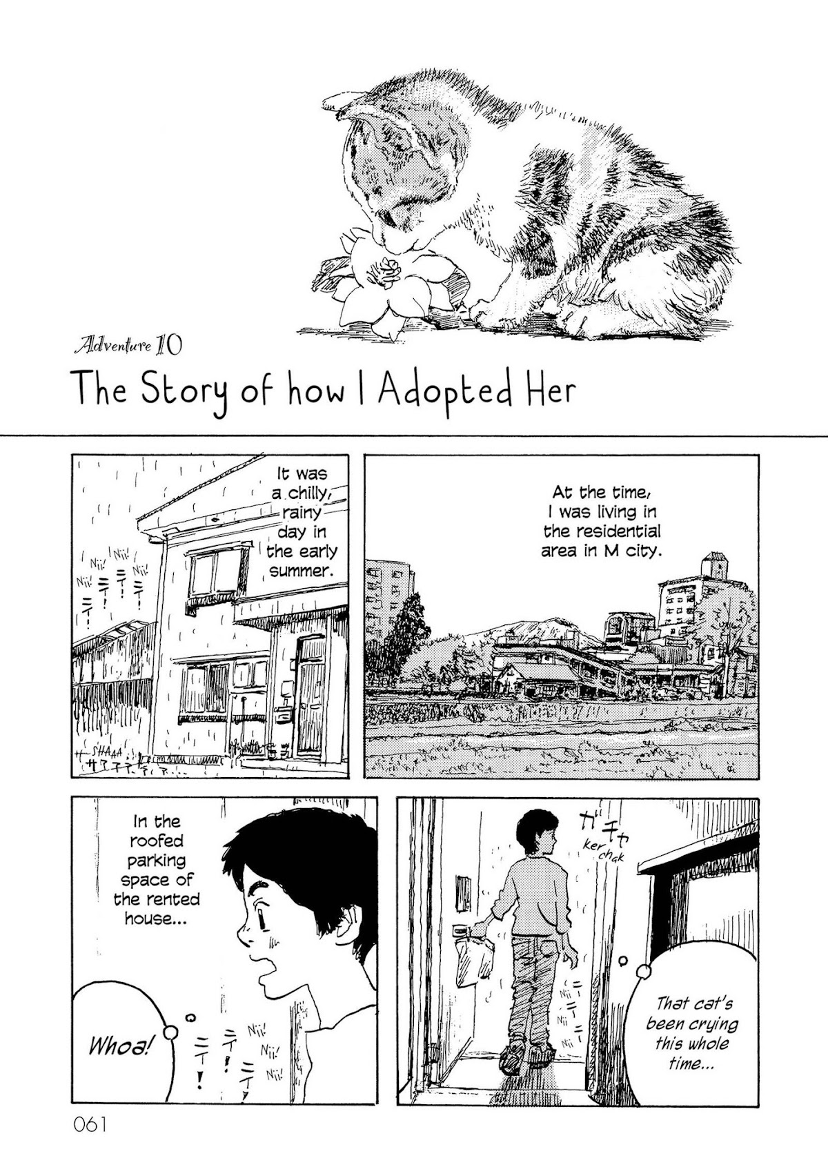 Kabocha no Bouken Chapter 10 page 1 - Chapter 10: The Story of how I Adopted Her