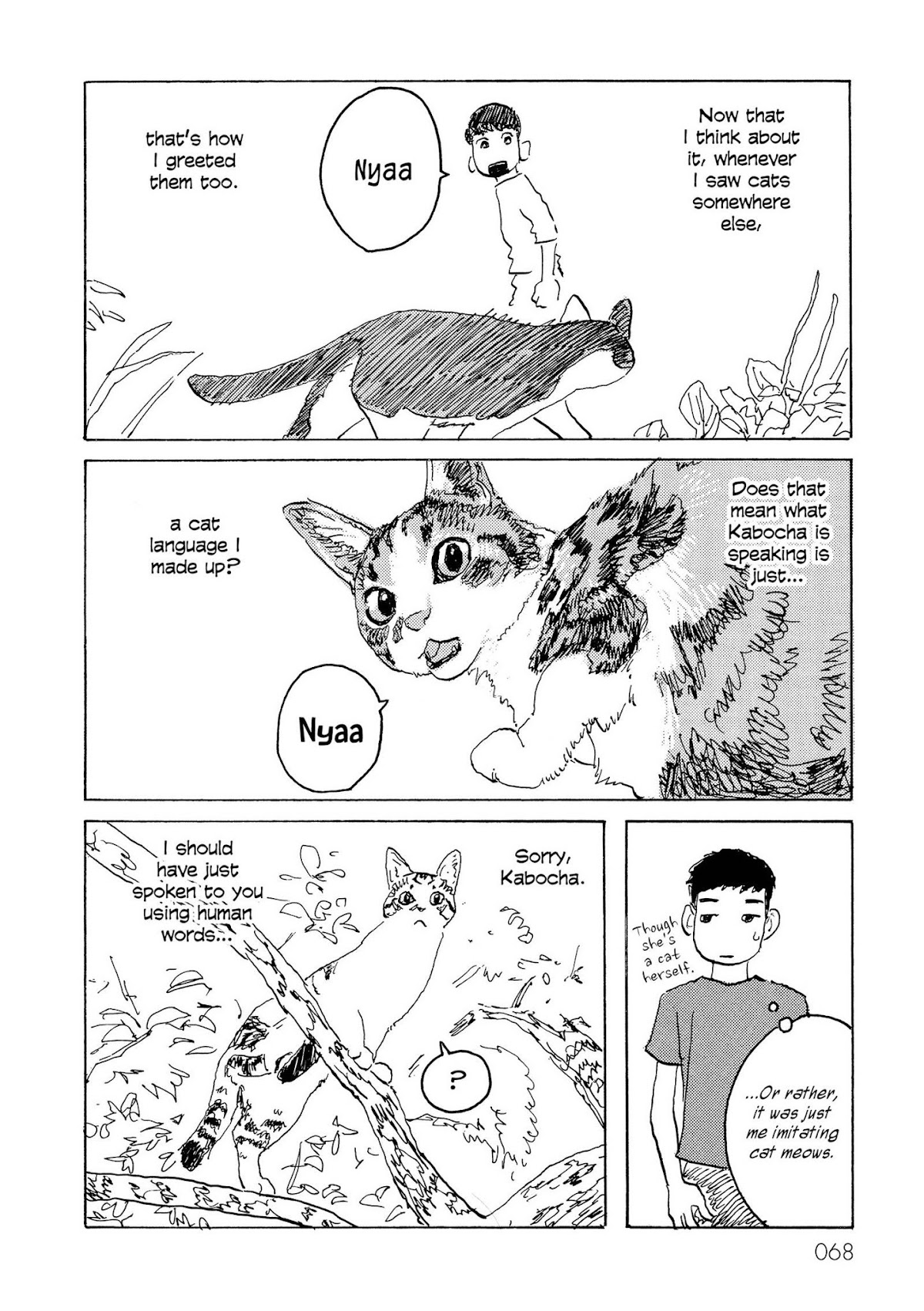 Kabocha no Bouken Chapter 11 page 4 - Chapter 11: Cat Language
