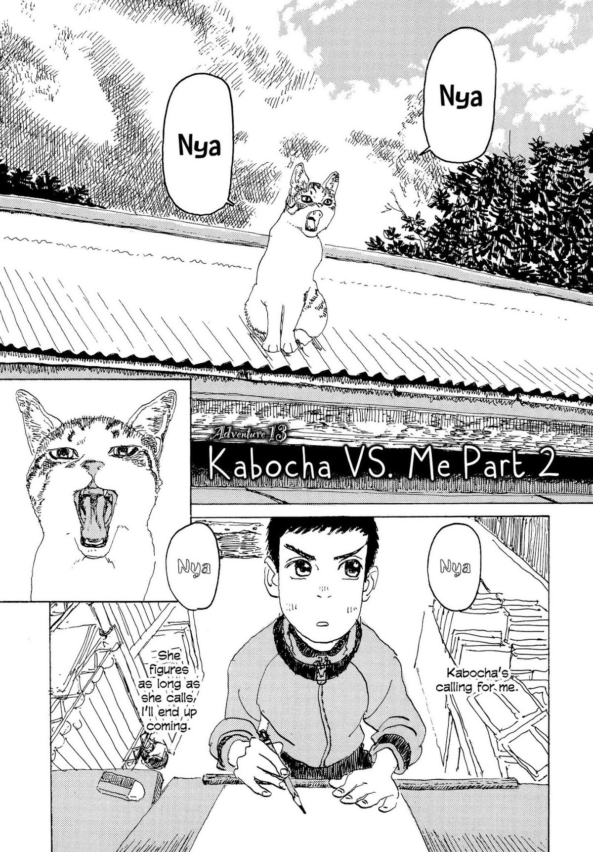 Kabocha no Bouken Chapter 13 page 1 - Chapter 13: Kabocha VS. Me Part Two