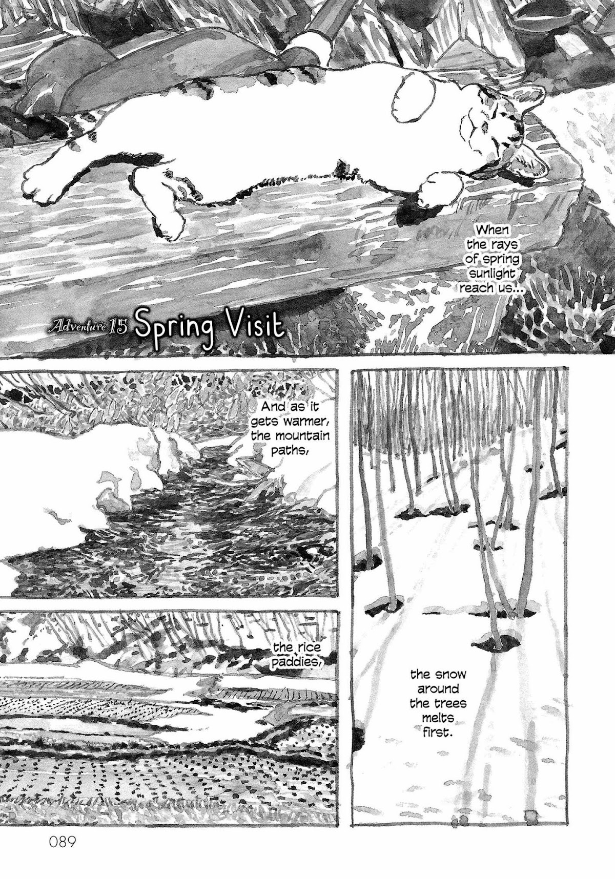 Kabocha no Bouken Chapter 15 page 1 - Chapter 15: Spring Visit