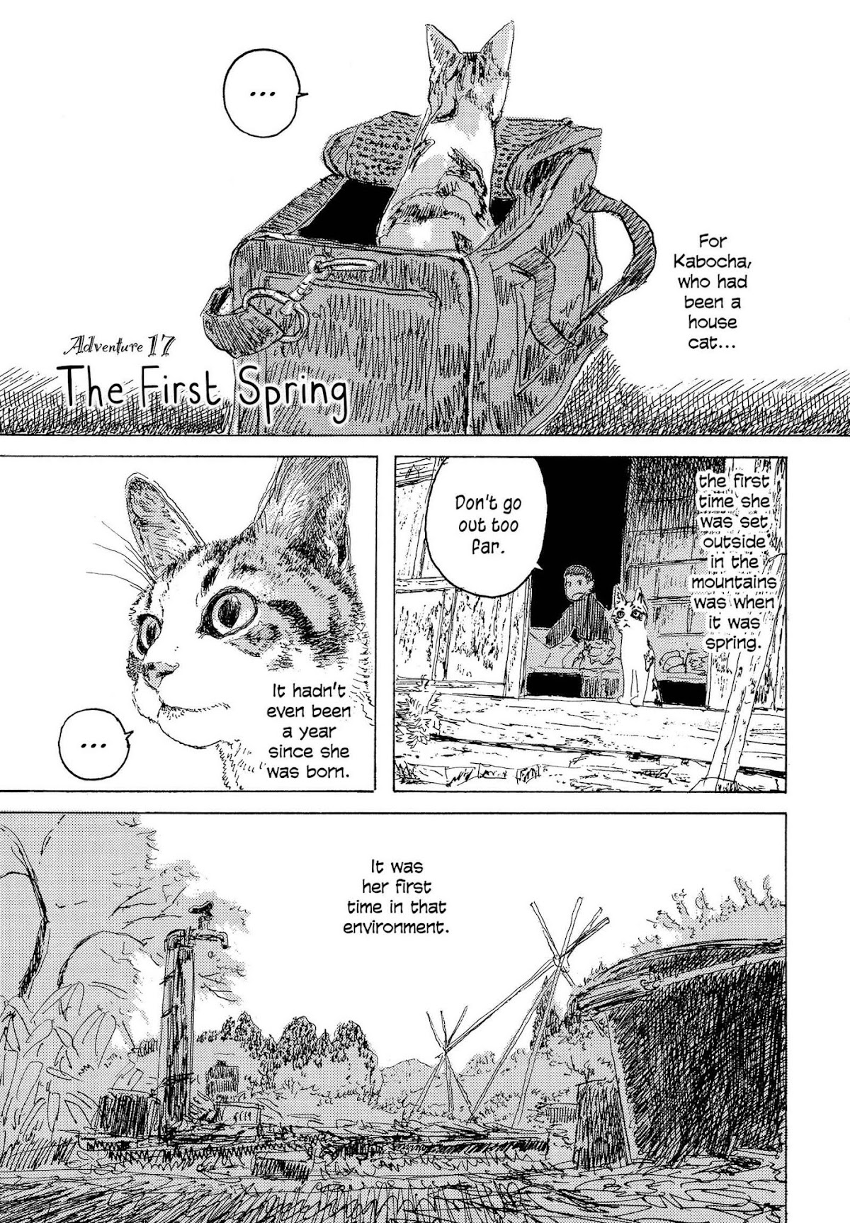 Kabocha no Bouken Chapter 17 page 1 - Chapter 17: The First Spring