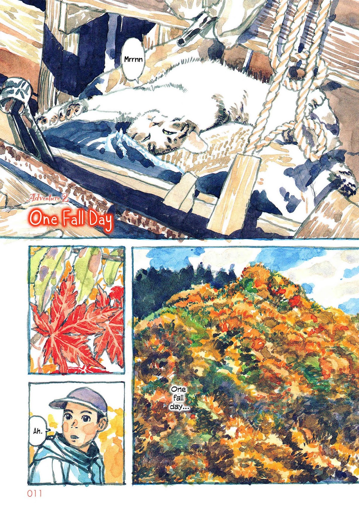 Kabocha no Bouken Chapter 2 page 1 - Chapter 2: One Fall Day