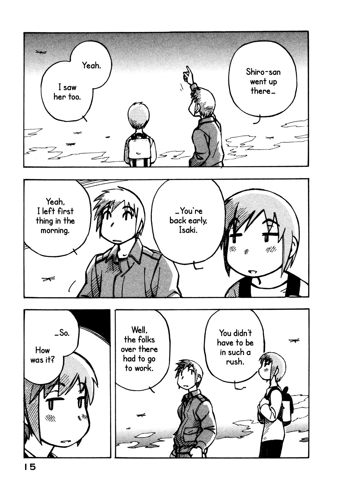 Kabu no Isaki Chapter 14 page 17 - Chapter 14: Dragonflies