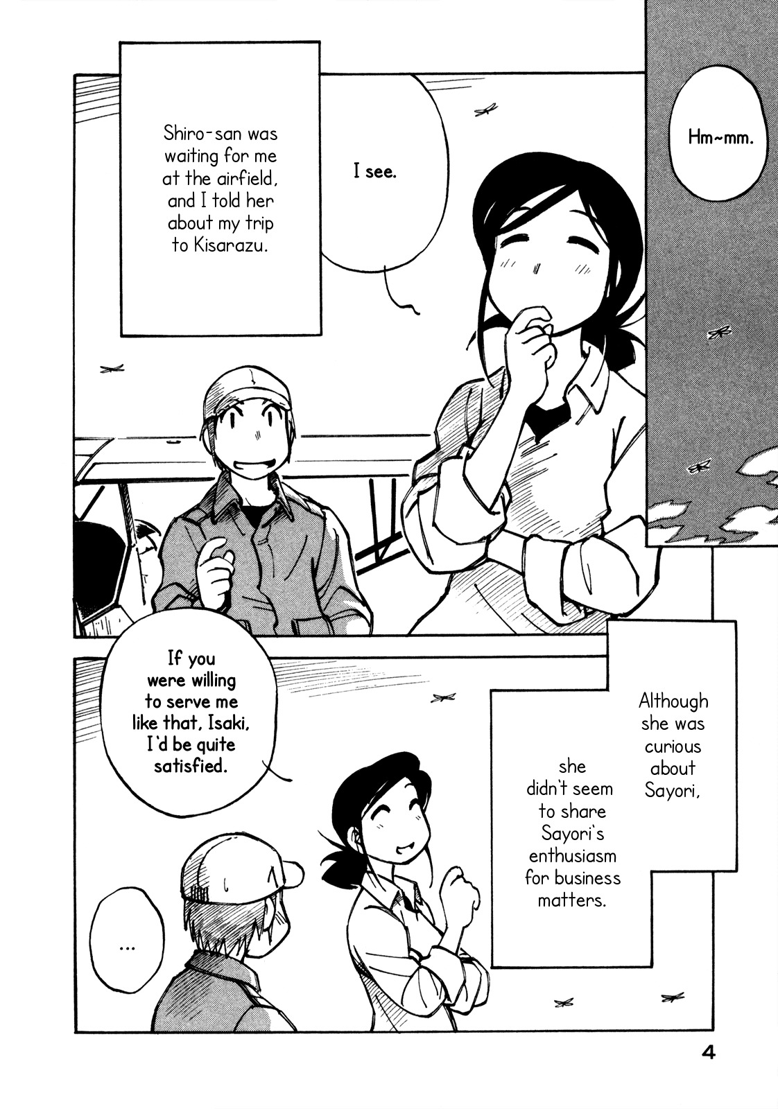 Kabu no Isaki Chapter 14 page 6 - Chapter 14: Dragonflies