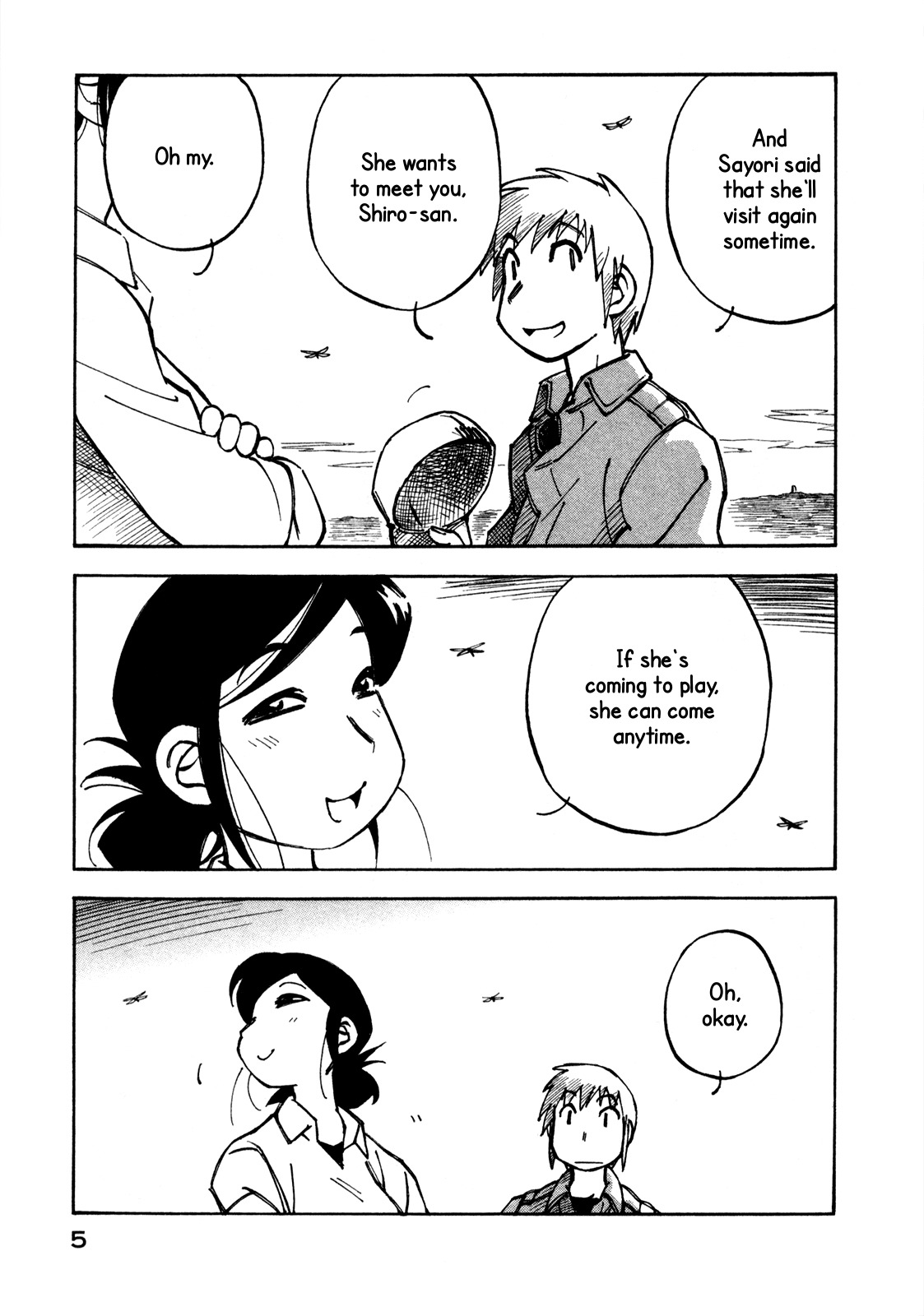 Kabu no Isaki Chapter 14 page 7 - Chapter 14: Dragonflies