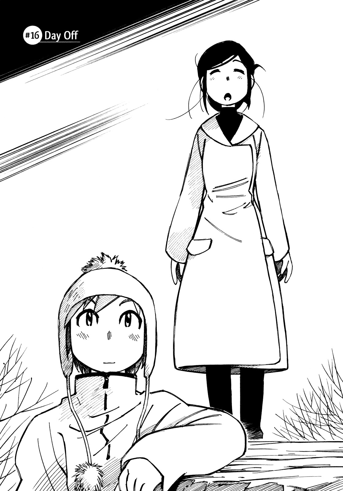 Kabu no Isaki Chapter 16 page 1 - Chapter 16: Day Off