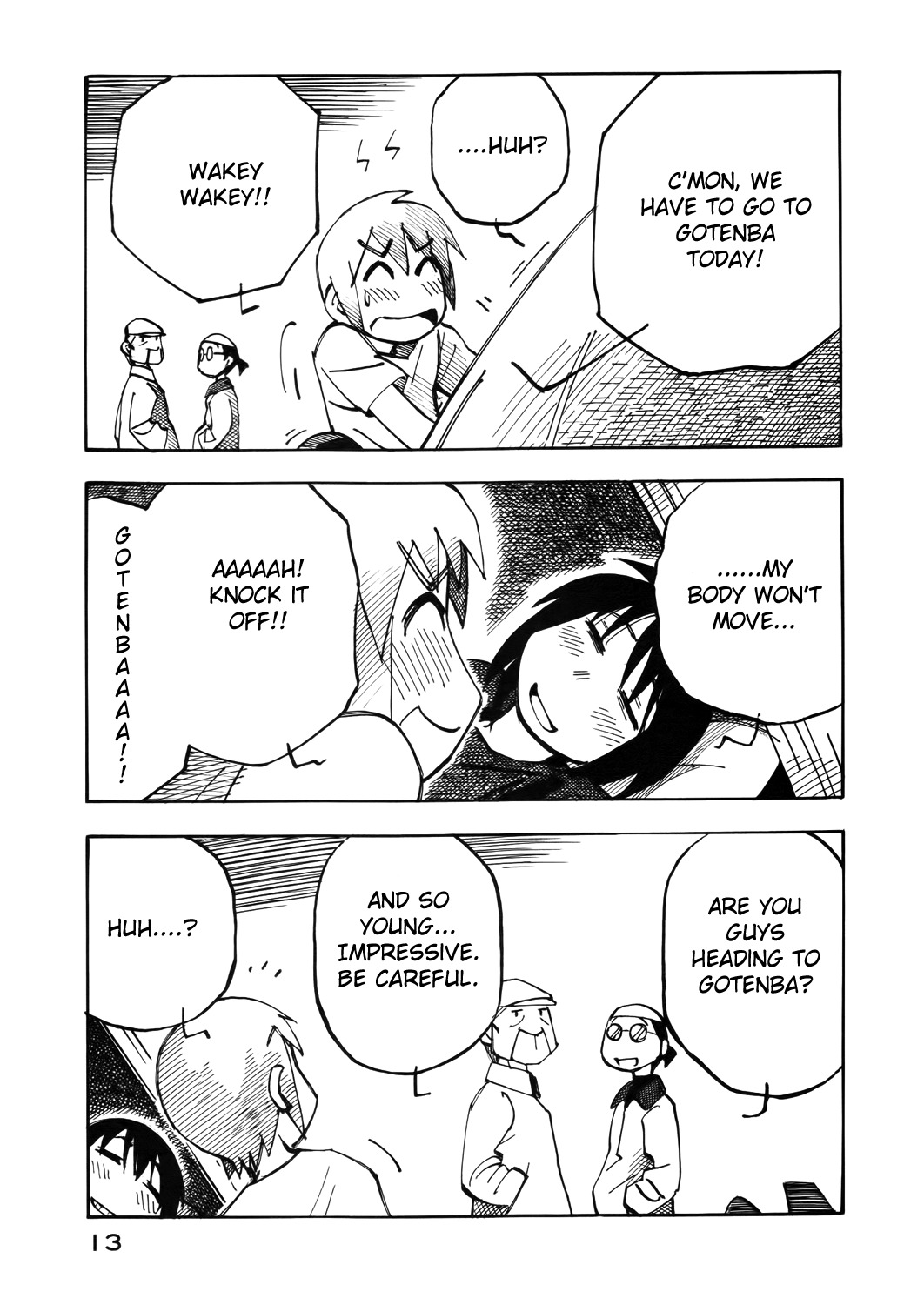 Kabu no Isaki Chapter 21 page 14 - Chapter 21: Tent
