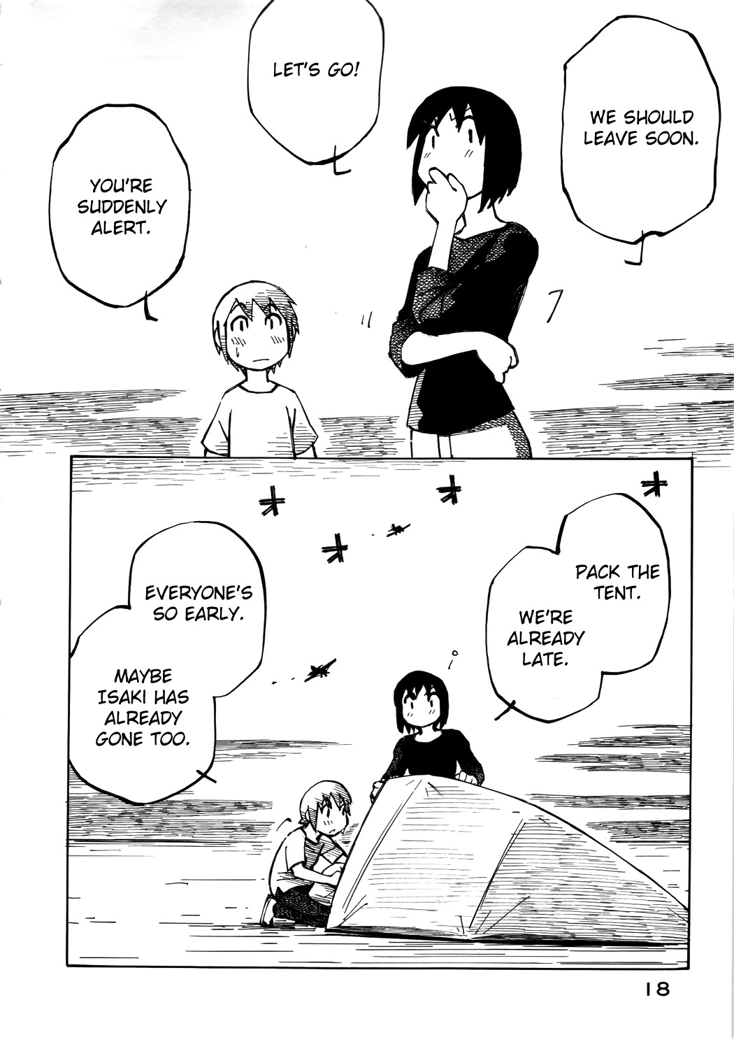 Kabu no Isaki Chapter 21 page 19 - Chapter 21: Tent