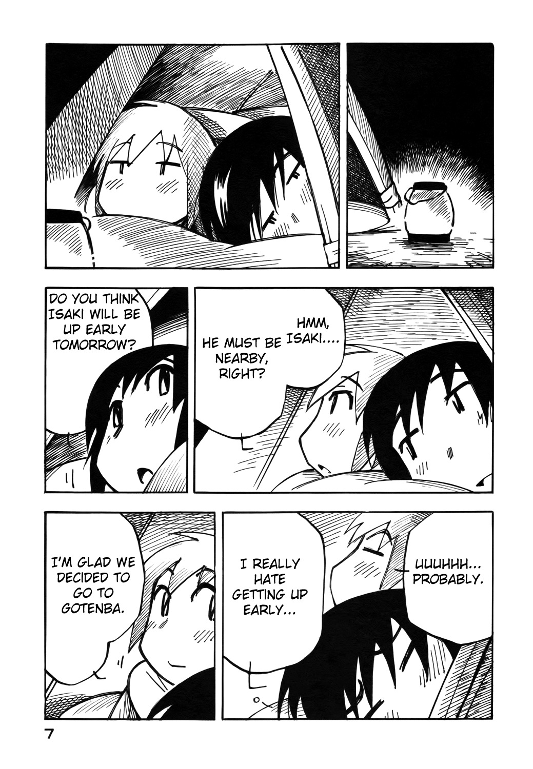 Kabu no Isaki Chapter 21 page 8 - Chapter 21: Tent
