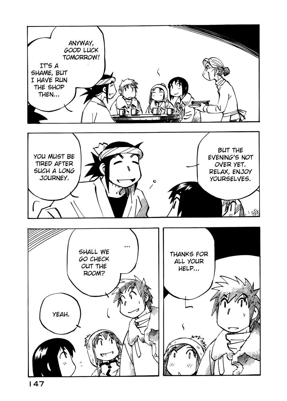Kabu no Isaki Chapter 28 page 3 - Chapter 28: Three Tatami Mat Room