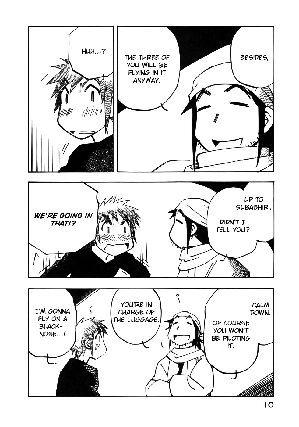 Kabu no Isaki Chapter 29 page 12 - Chapter 29: Flying