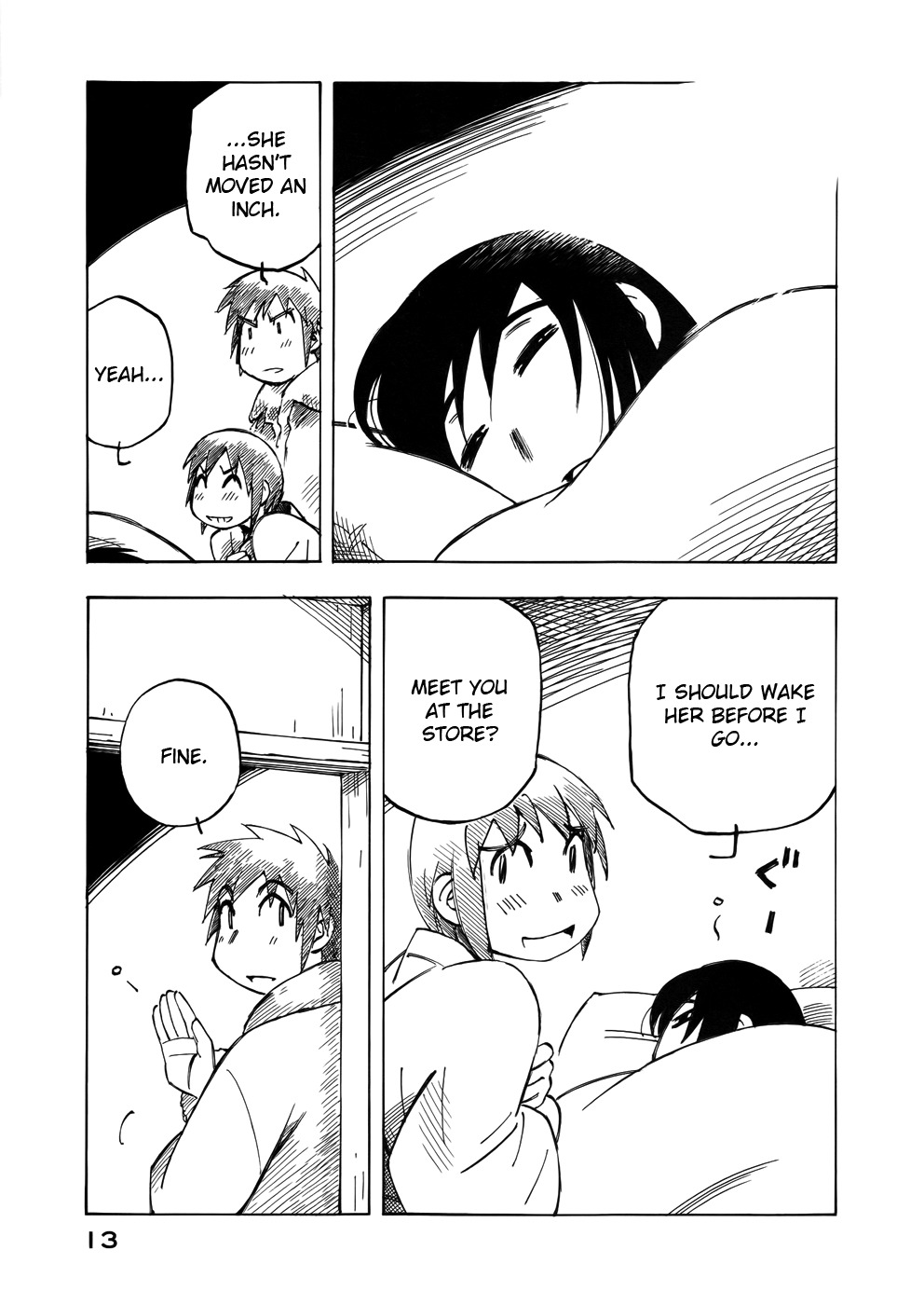 Kabu no Isaki Chapter 29 page 15 - Chapter 29: Flying