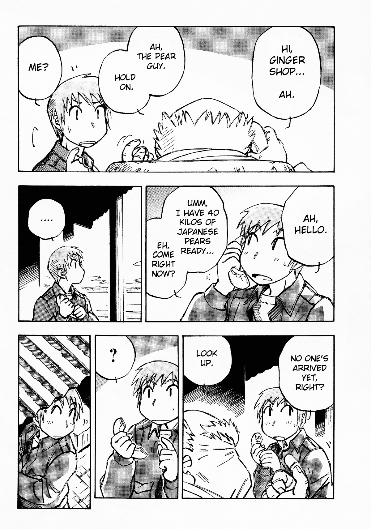 Kabu no Isaki Chapter 3 page 9 - Chapter 3: The Ginger Shop