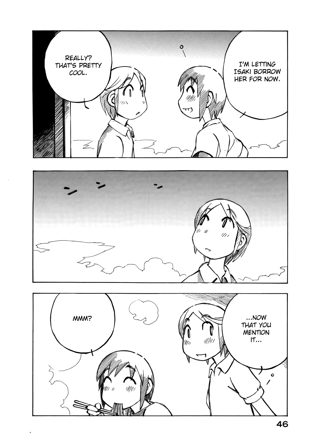 Kabu no Isaki Chapter 41 page 12 - Chapter 41: Kajika's Daily Life