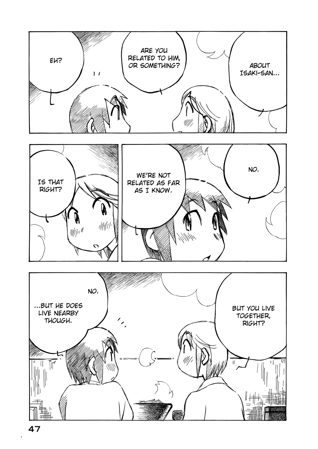 Kabu no Isaki Chapter 41 page 13 - Chapter 41: Kajika's Daily Life