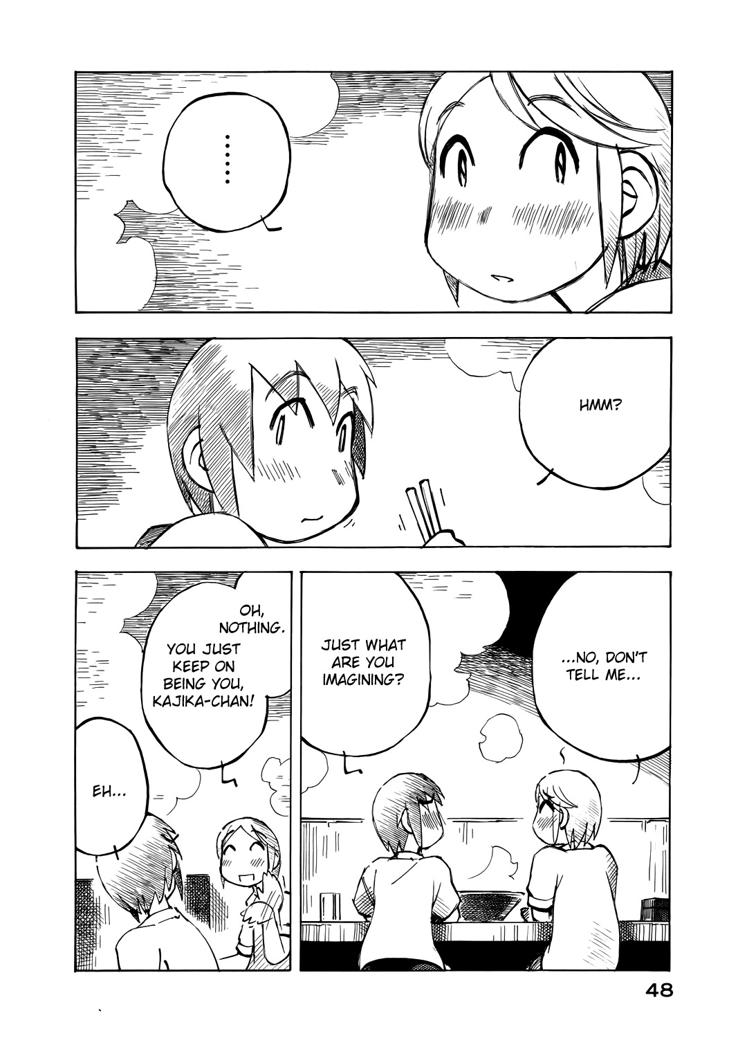 Kabu no Isaki Chapter 41 page 14 - Chapter 41: Kajika's Daily Life