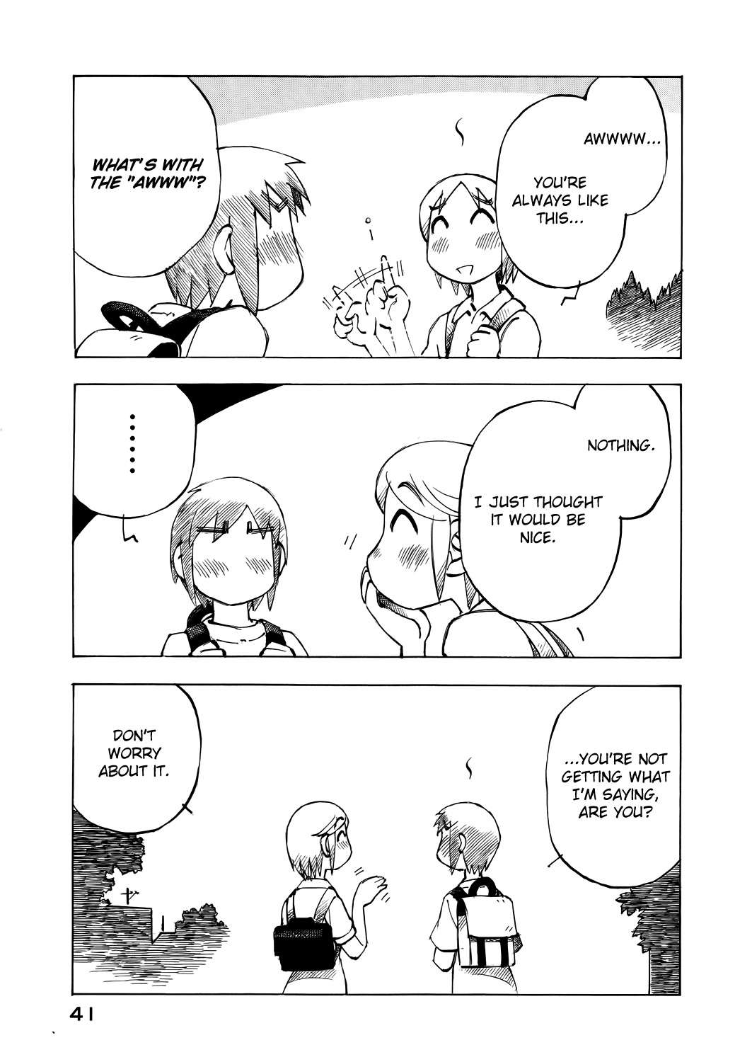 Kabu no Isaki Chapter 41 page 7 - Chapter 41: Kajika's Daily Life