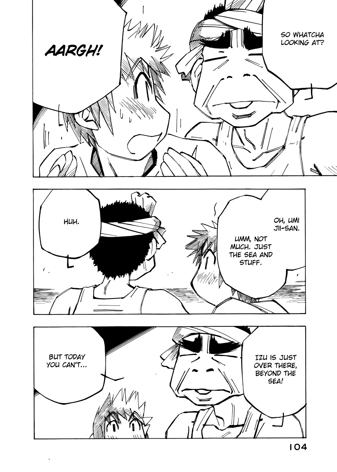 Kabu no Isaki Chapter 45 page 6 - Chapter 45: Sea Jii-san