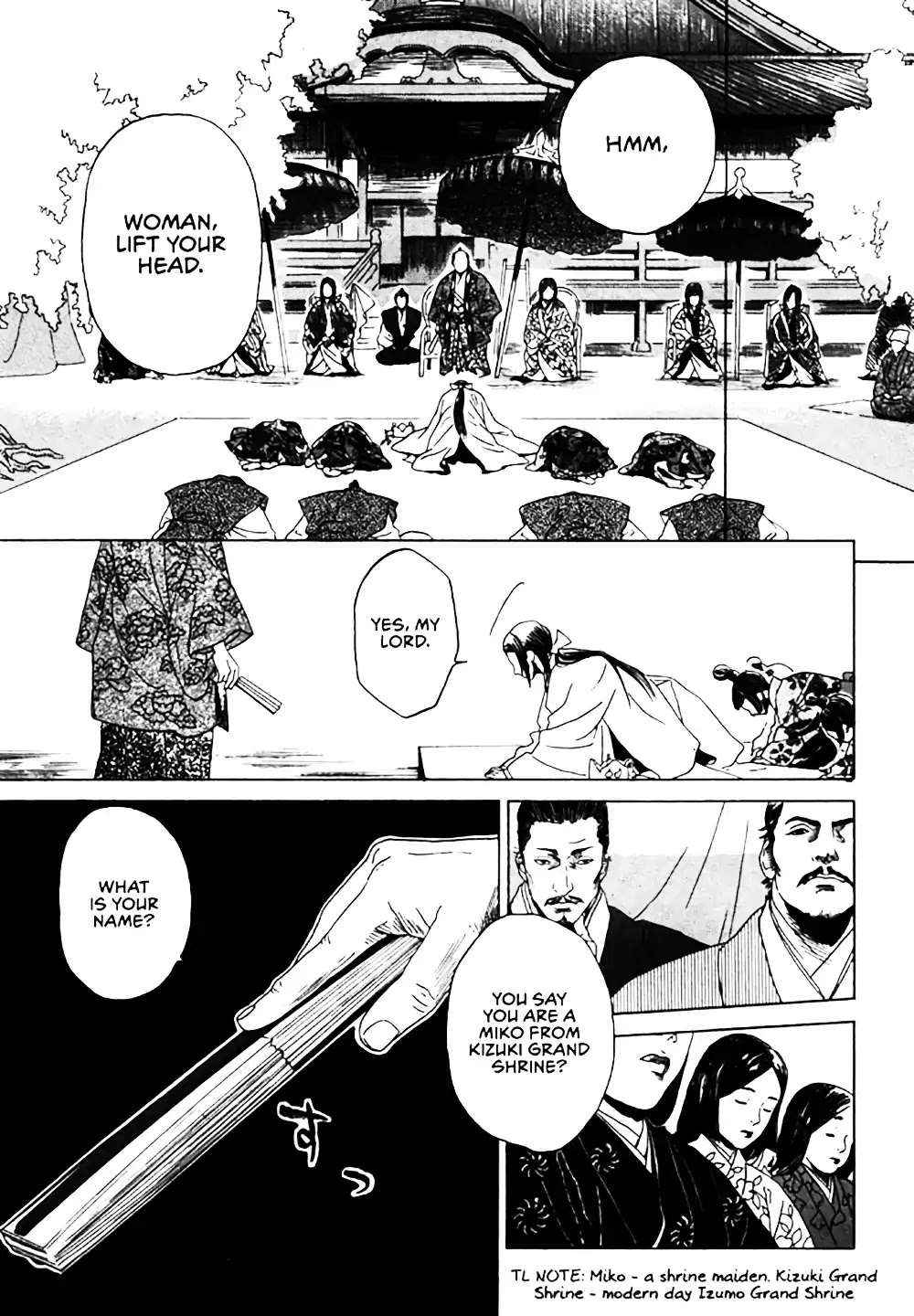 Kabuki Princess: The Greatest Girl Chapter 1 page 5 - Chapter 1: Okuni of Izumo