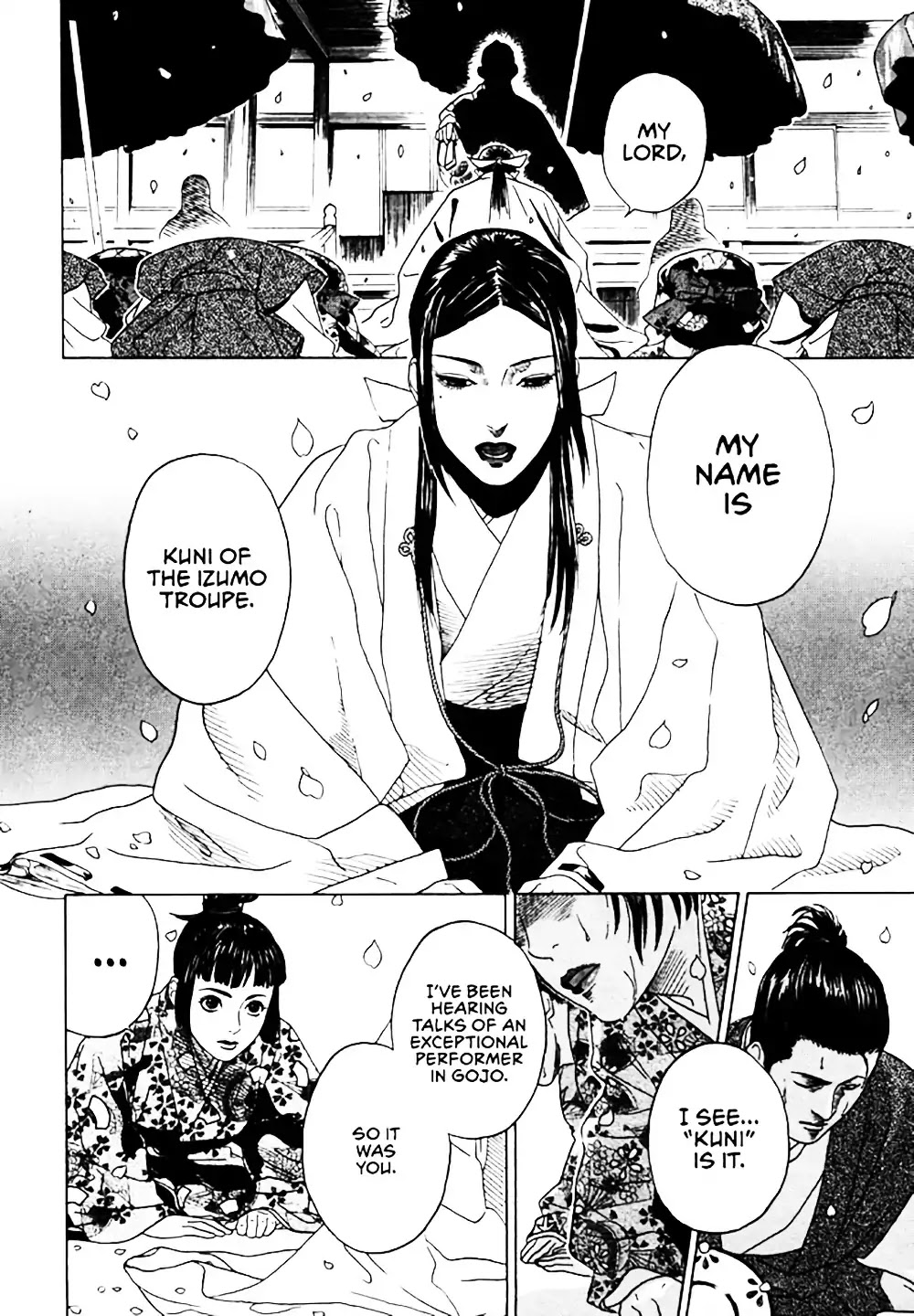 Kabuki Princess: The Greatest Girl Chapter 1 page 6 - Chapter 1: Okuni of Izumo