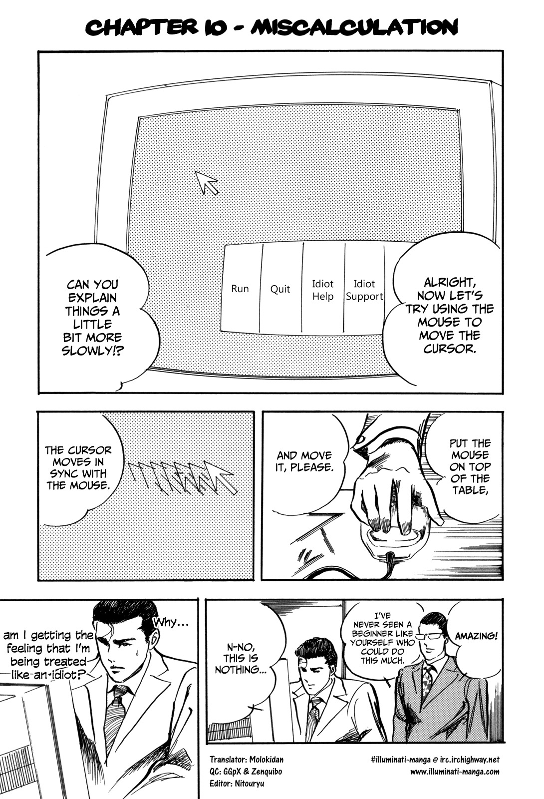 Kachou Baka Ichidachi Chapter 10 page 1 - Chapter 10: Miscalculation