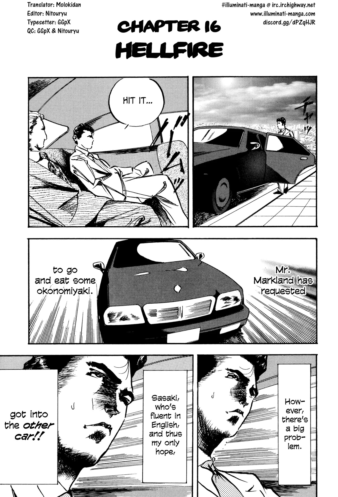 Kachou Baka Ichidachi Chapter 16 page 1 - Chapter 16: Hellfire
