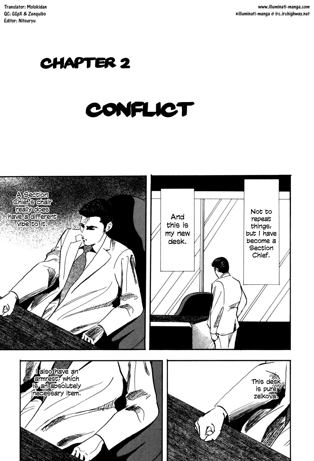 Kachou Baka Ichidachi Chapter 2 page 1 - Chapter 2: Conflict