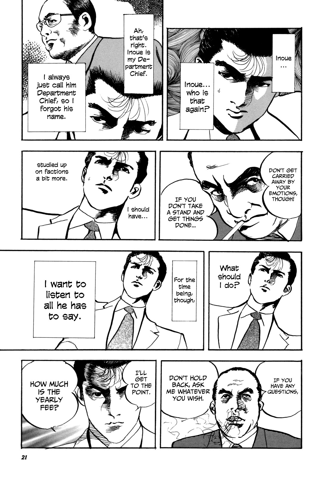 Kachou Baka Ichidachi Chapter 4 page 3 - Chapter 4: Decision
