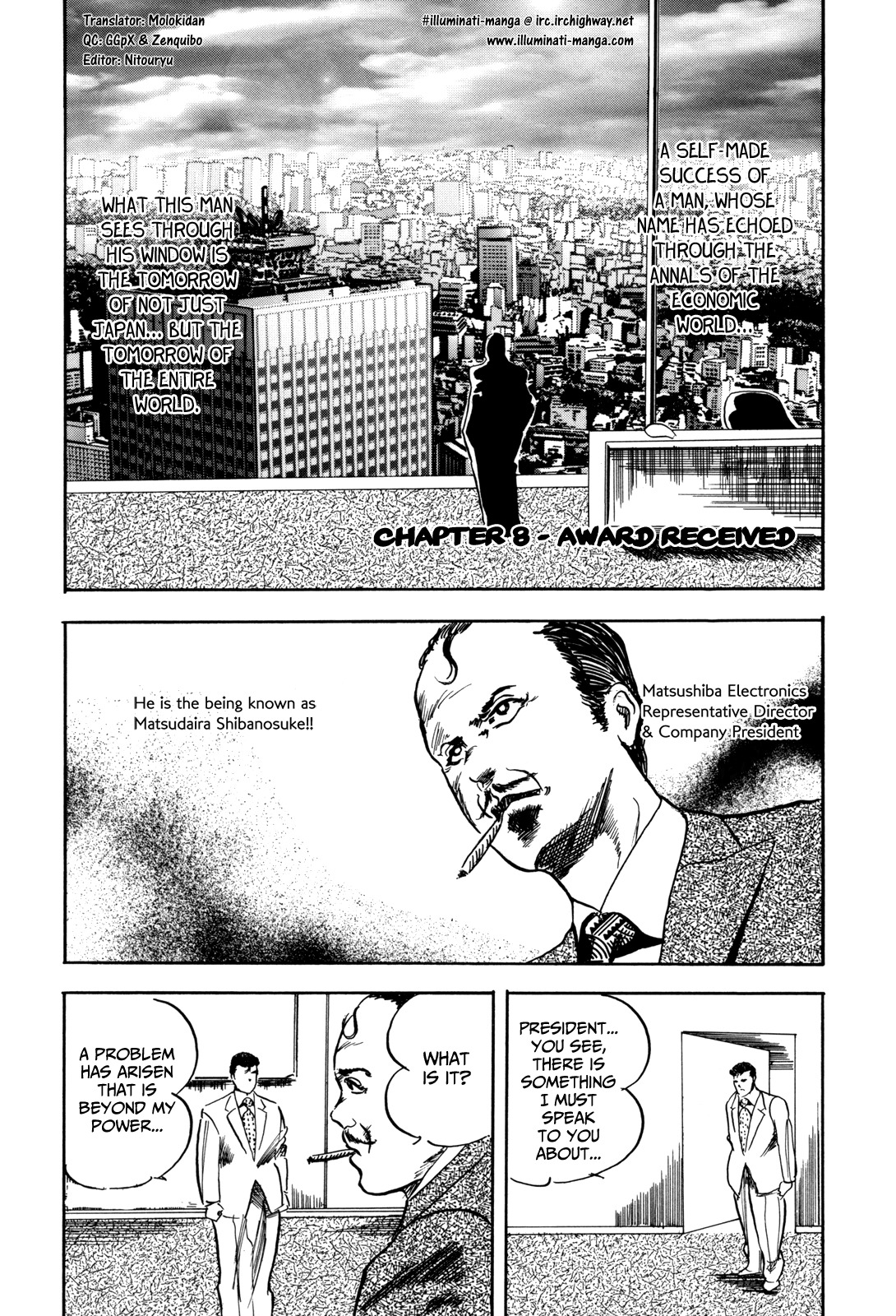 Kachou Baka Ichidachi Chapter 8 page 1 - Chapter 8: Award Received