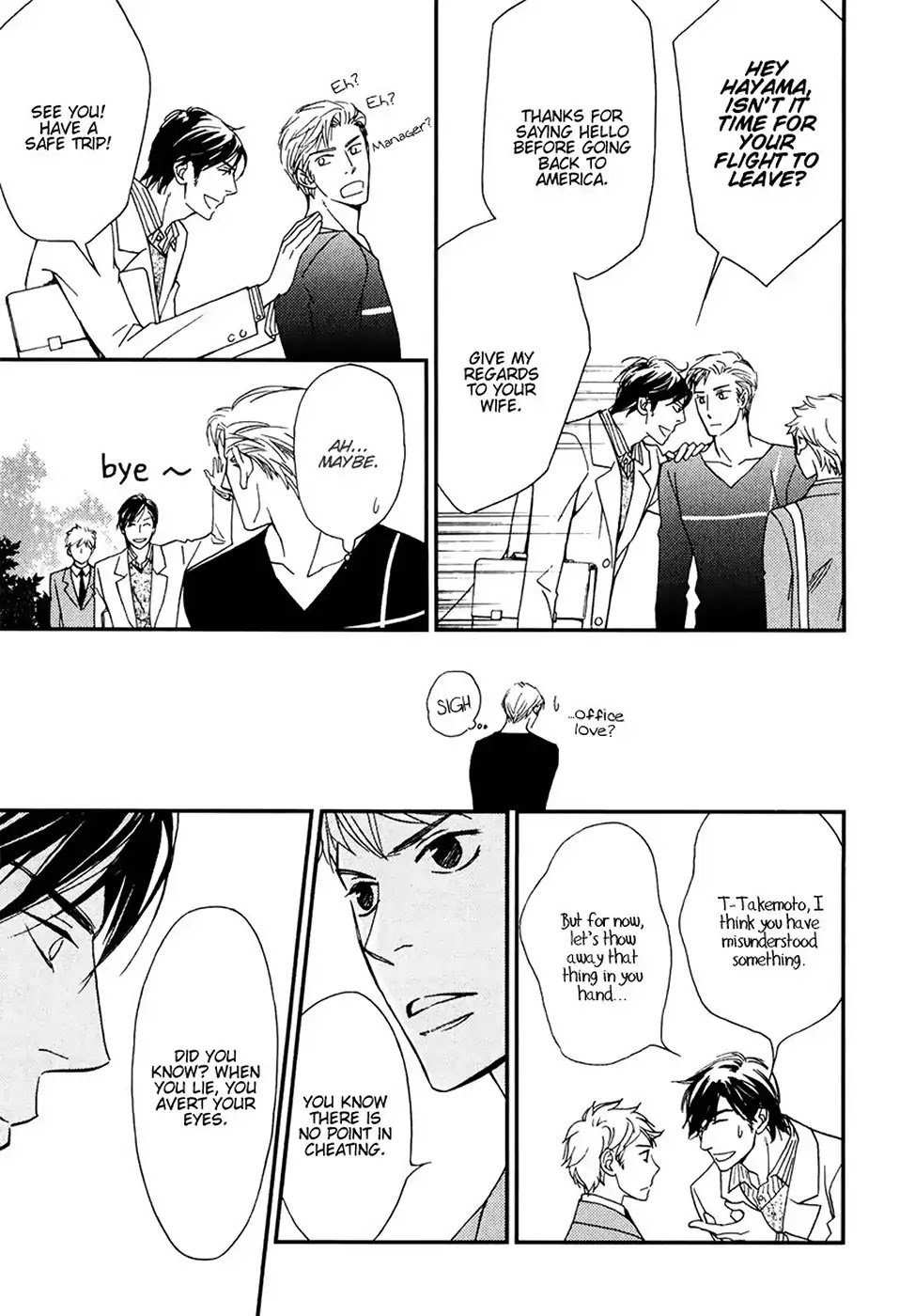 Kachou wa Kakko Ii Chapter 3 page 15 - Chapter 3: My Manager is Seductive