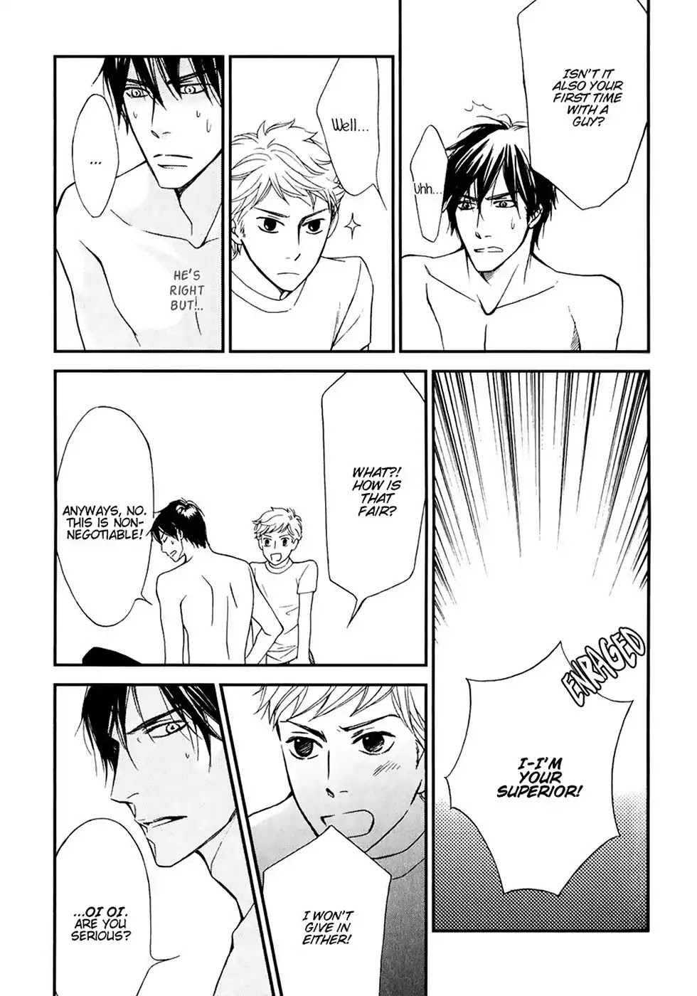 Kachou wa Kakko Ii Chapter 3 page 5 - Chapter 3: My Manager is Seductive