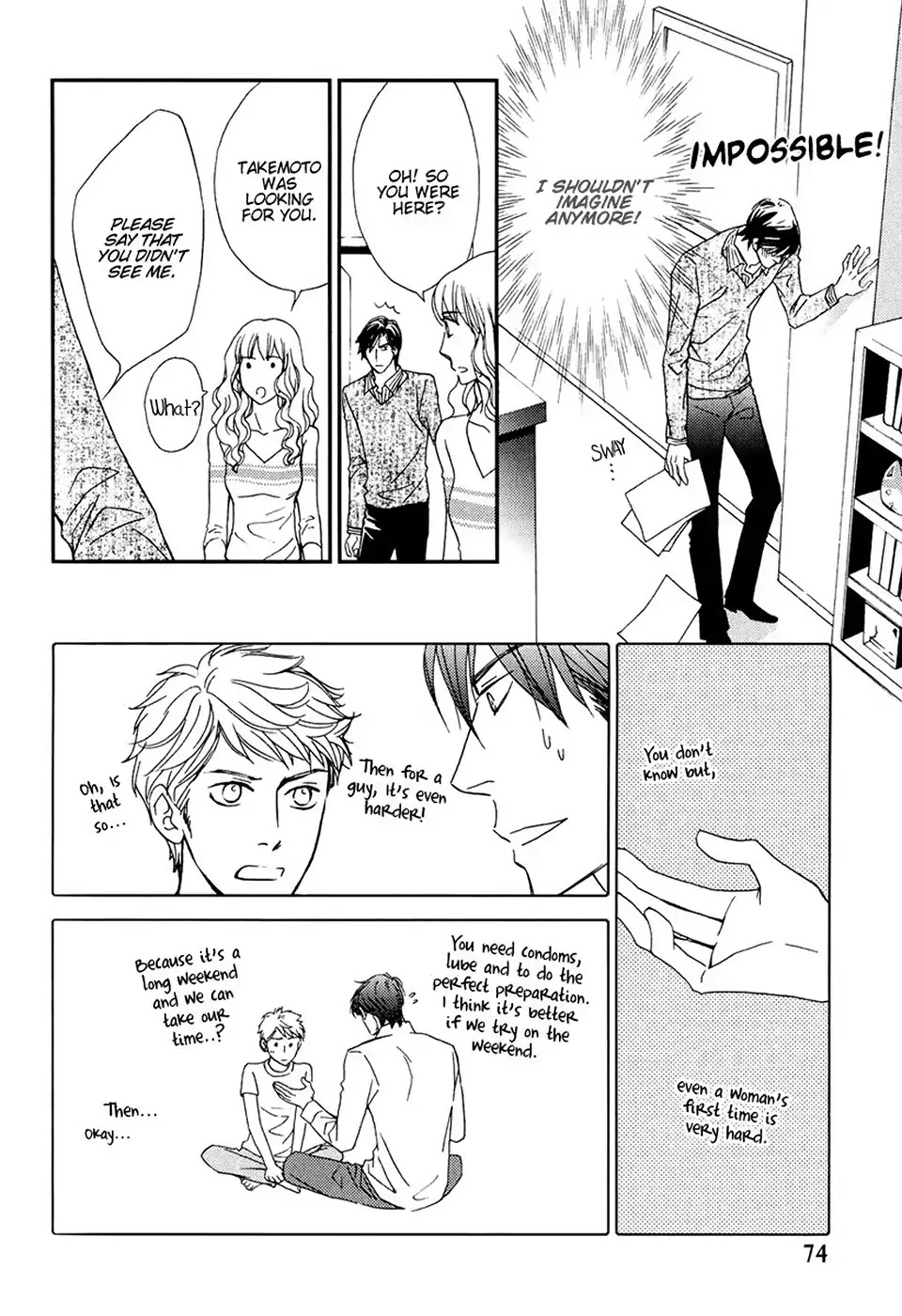 Kachou wa Kakko Ii Chapter 3 page 8 - Chapter 3: My Manager is Seductive