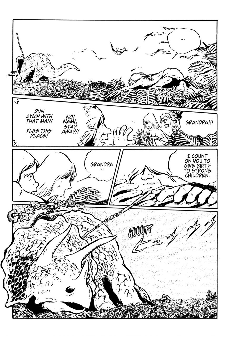 Kaerazaru Toki no Monogatari Chapter 3 page 14 - Chapter 3 : Farewell, Triceratops