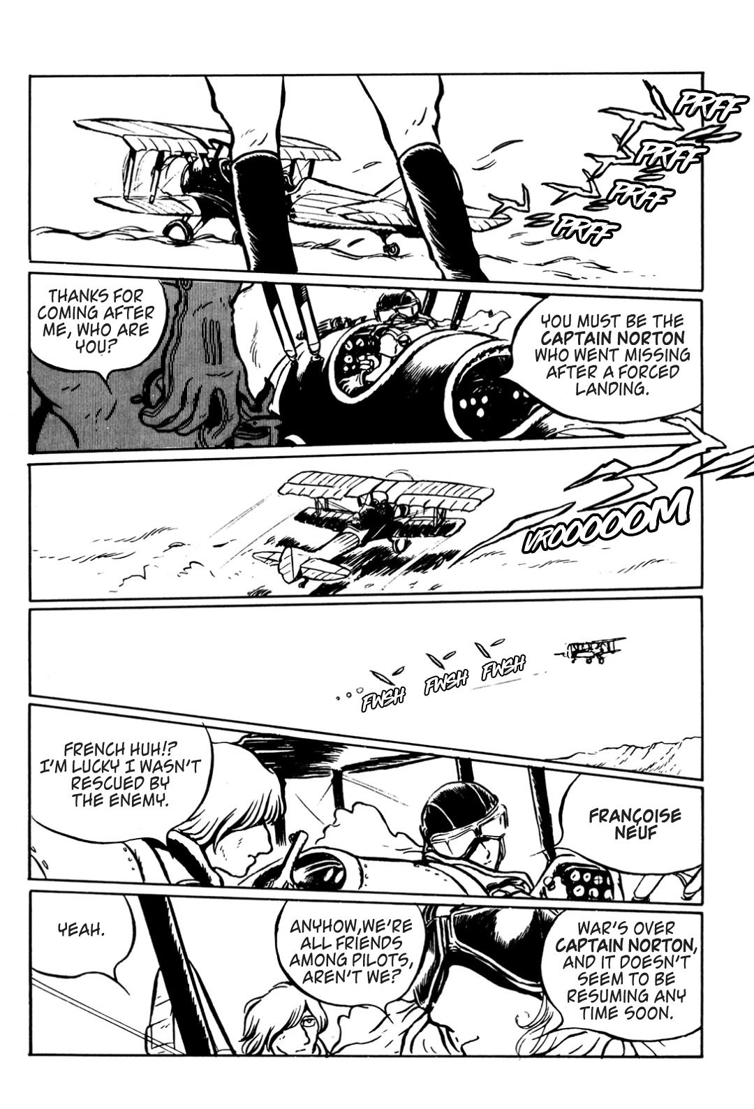 Kaerazaru Toki no Monogatari Chapter 8 page 4 - Chapter 8: Bird-Men of Kilimanjaro
