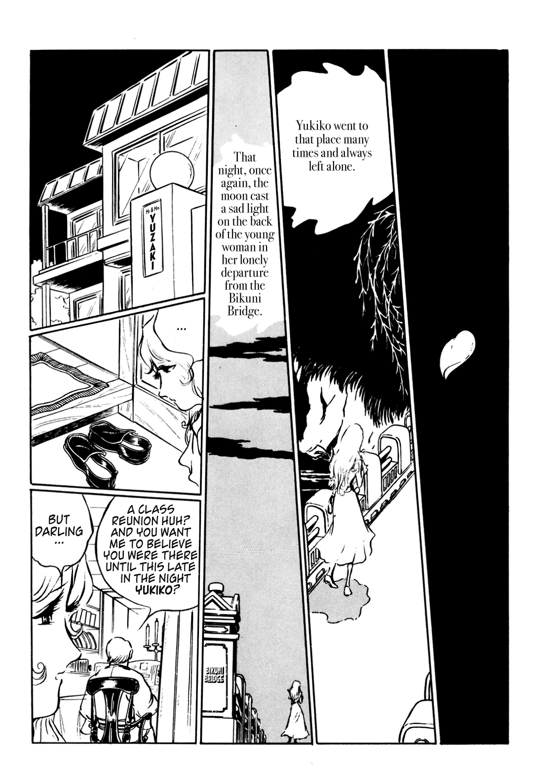 Kaerazaru Toki no Monogatari Chapter 9 page 4 - Chapter 9: My Everlasting Yearn for You at the Bikuni Bridge