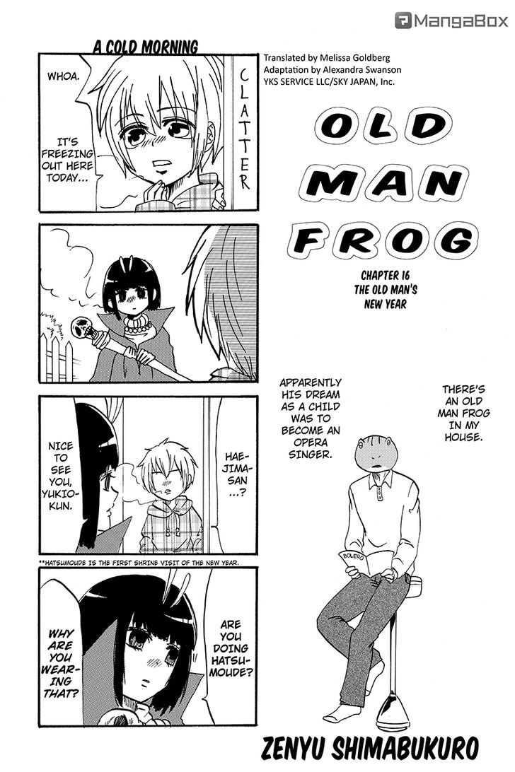 Kaeru no Ossan Chapter 16 page 1 - Chapter 16