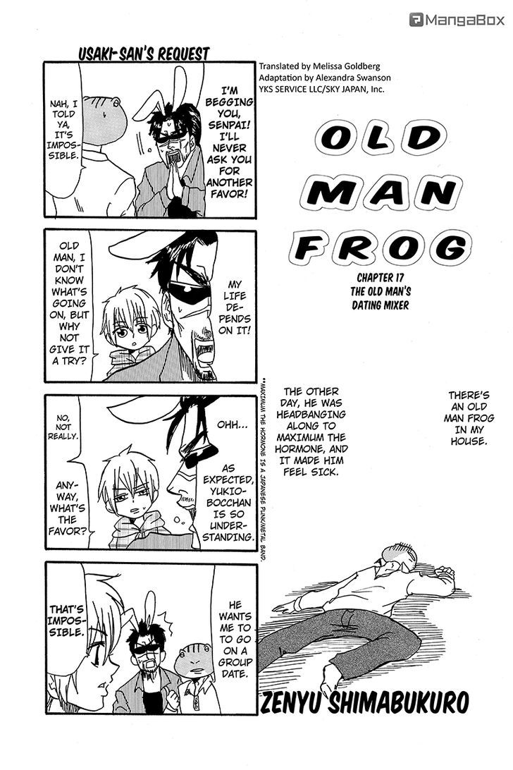 Kaeru no Ossan Chapter 17 page 1 - Chapter 17