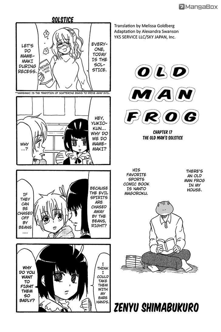 Kaeru no Ossan Chapter 18 page 1 - Chapter 18