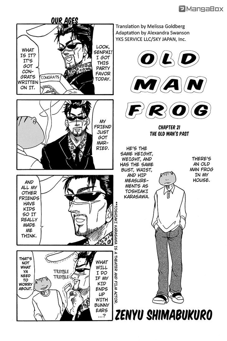 Kaeru no Ossan Chapter 21 page 1 - Chapter 21