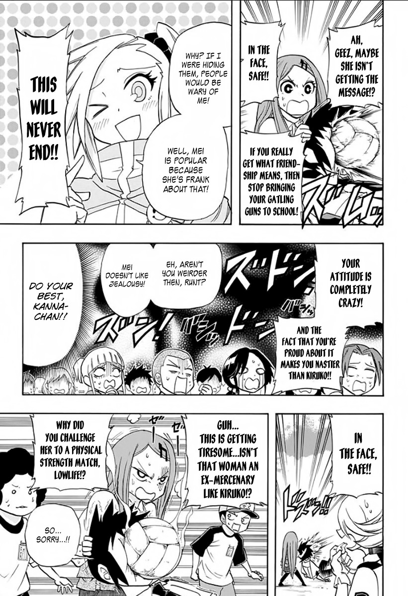 Kaette Kita! Shinmai Fukei Kiruko-san Chapter 2 page 13 - Chapter 2: The Battle for the Top of Nagashima Primary School!!