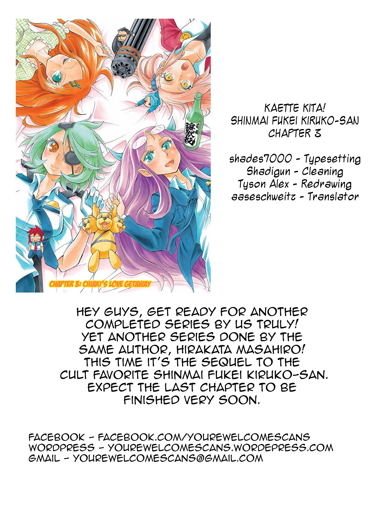 Kaette Kita! Shinmai Fukei Kiruko-san Chapter 3 page 19 - Chapter 3: Chiaki's Love Getaway