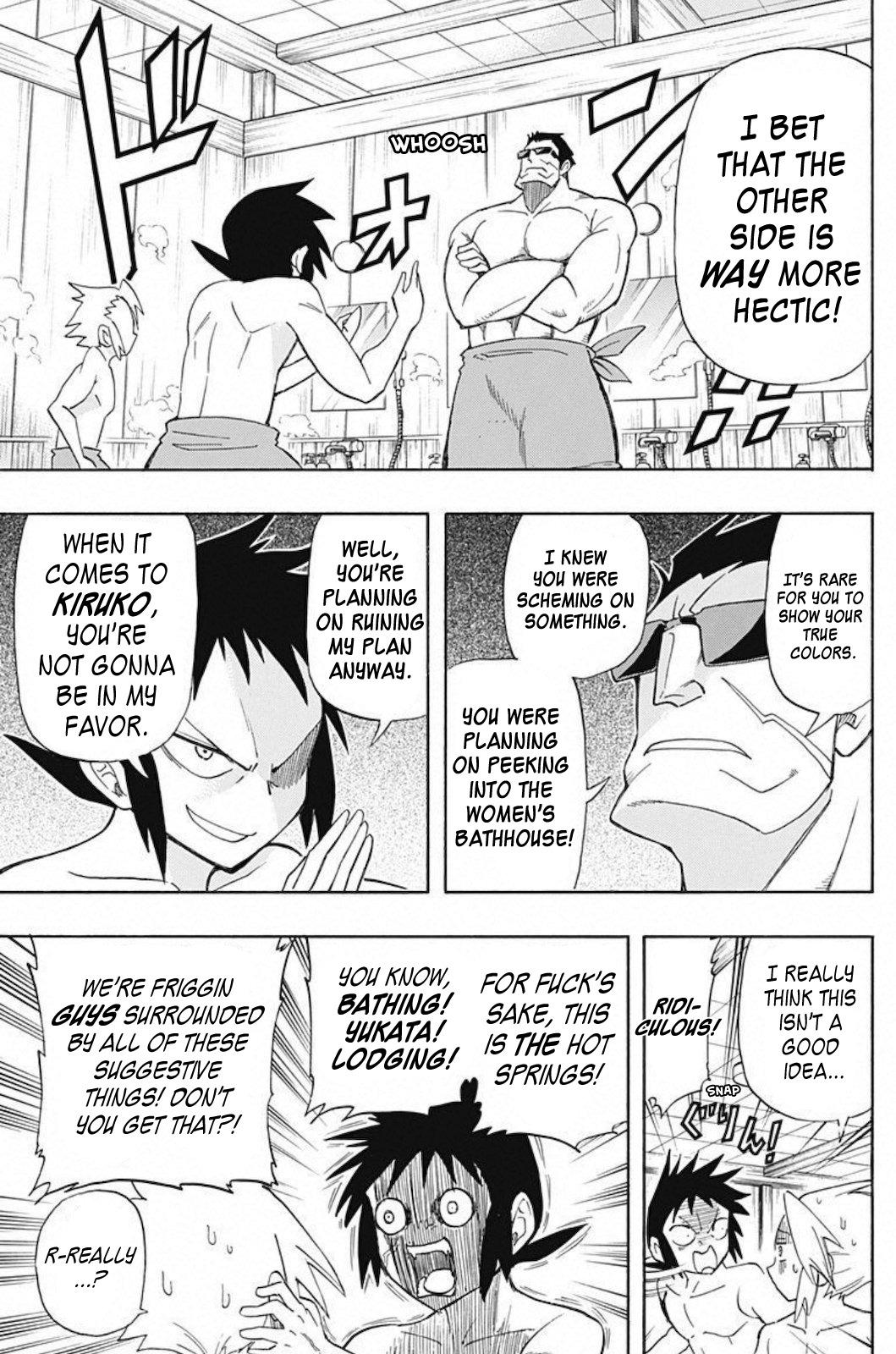 Kaette Kita! Shinmai Fukei Kiruko-san Chapter 4 page 5 - Chapter 4: Kiruko and the Steamy Hot Springs Adventure