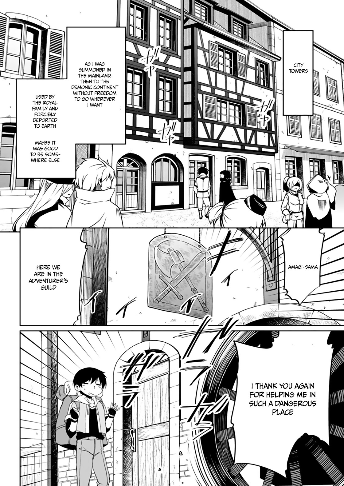 Kaettekita Motoyuusha Chapter 1.1 page 9 - Chapter 1.1: unknown world (part one)