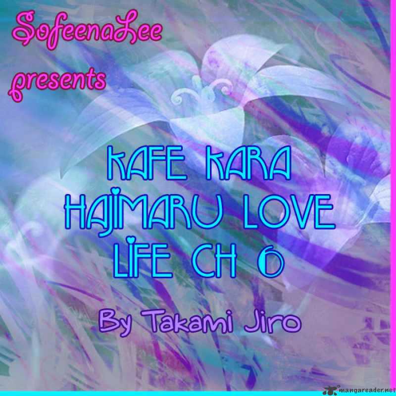Kafe Kara Hajimaru Love Life Chapter 6 page 1 - Chapter 6 : 6
