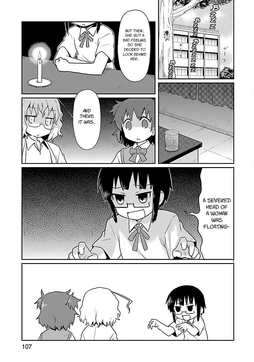 Kagaku Chop Chapter 10 page 1 - Chapter 10: Scary Stories That Would Be Terrifying if They were True