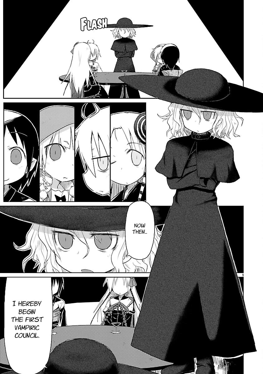 Kagaku Chop Chapter 12.5 page 1 - Chapter 12.5: Special Oneshot: Vampiric Council