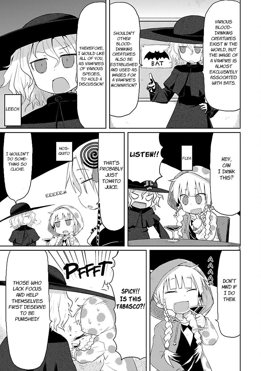 Kagaku Chop Chapter 12.5 page 3 - Chapter 12.5: Special Oneshot: Vampiric Council