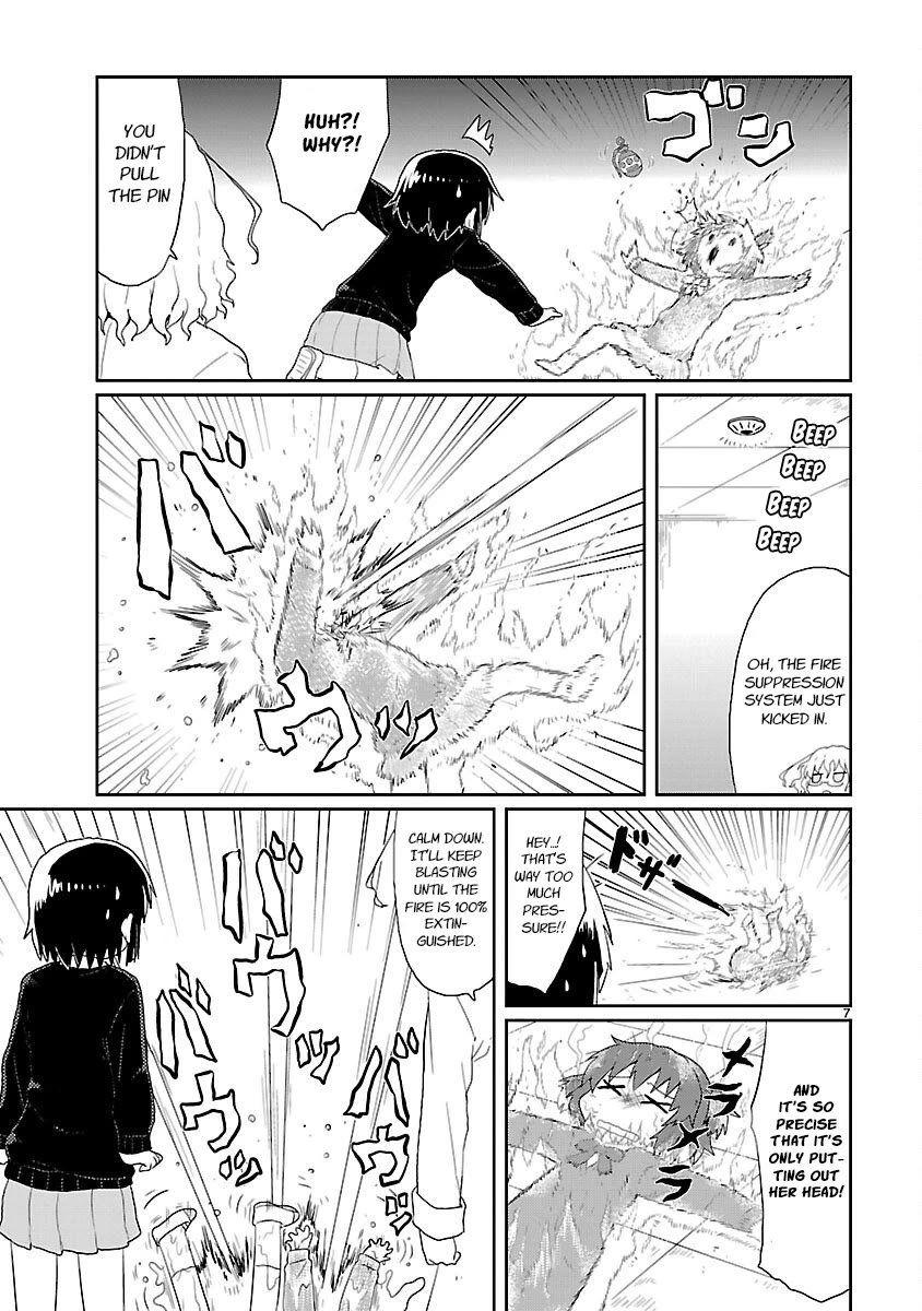 Kagaku Chop Chapter 19 page 7 - Chapter 19: Experiment 19: Flaming Idiot